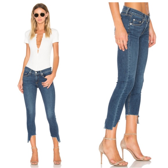 Rag Bonejean Cate Mid Rise Capri Step 